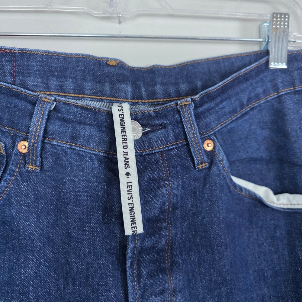 Levi's Engineered Twisted Denim Jeans LEJ 541 Premium Dark Wash Mens Size 35x27 - Picture 3 of 8